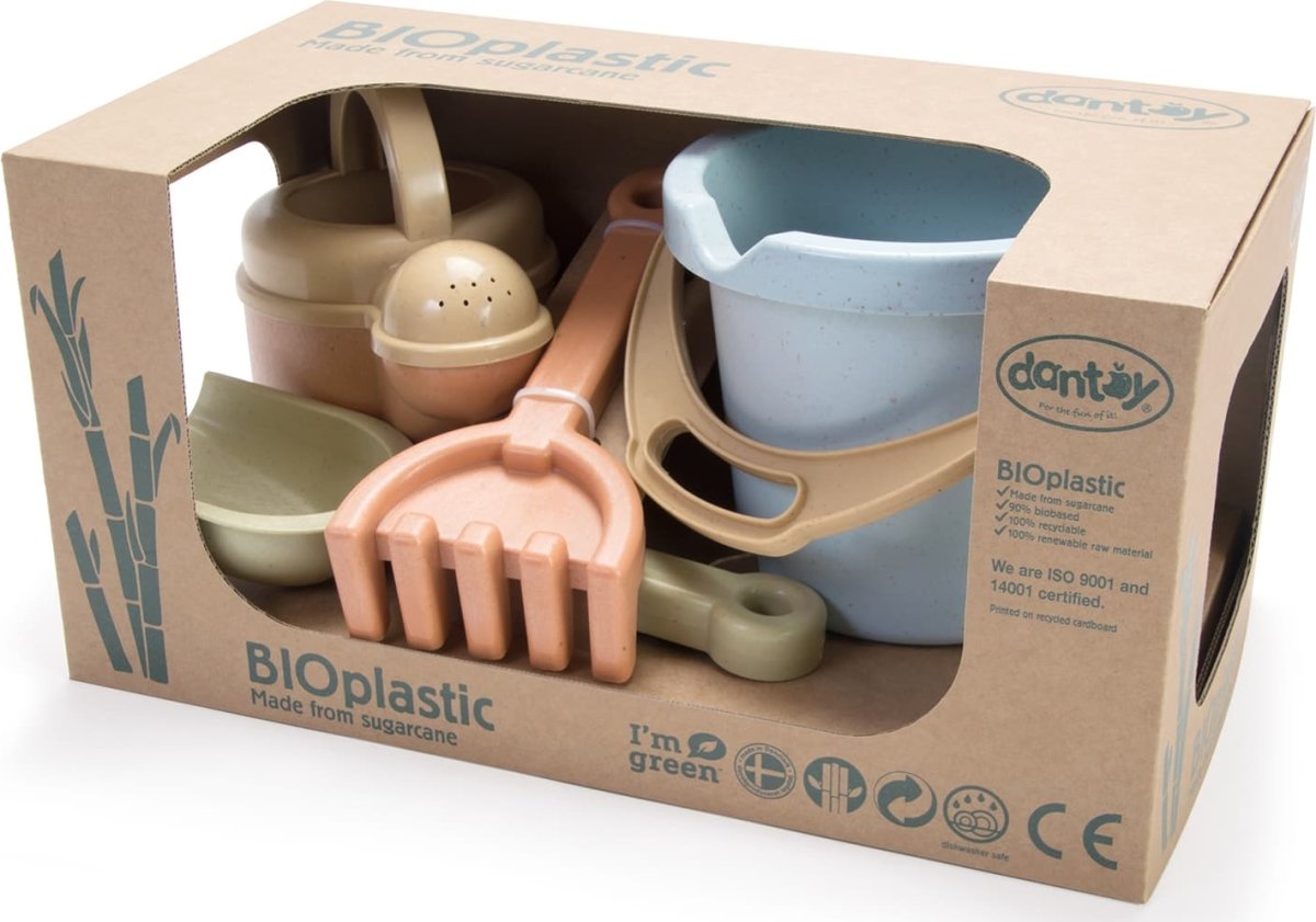 Dantoy BIO plast sand set, 4 delar