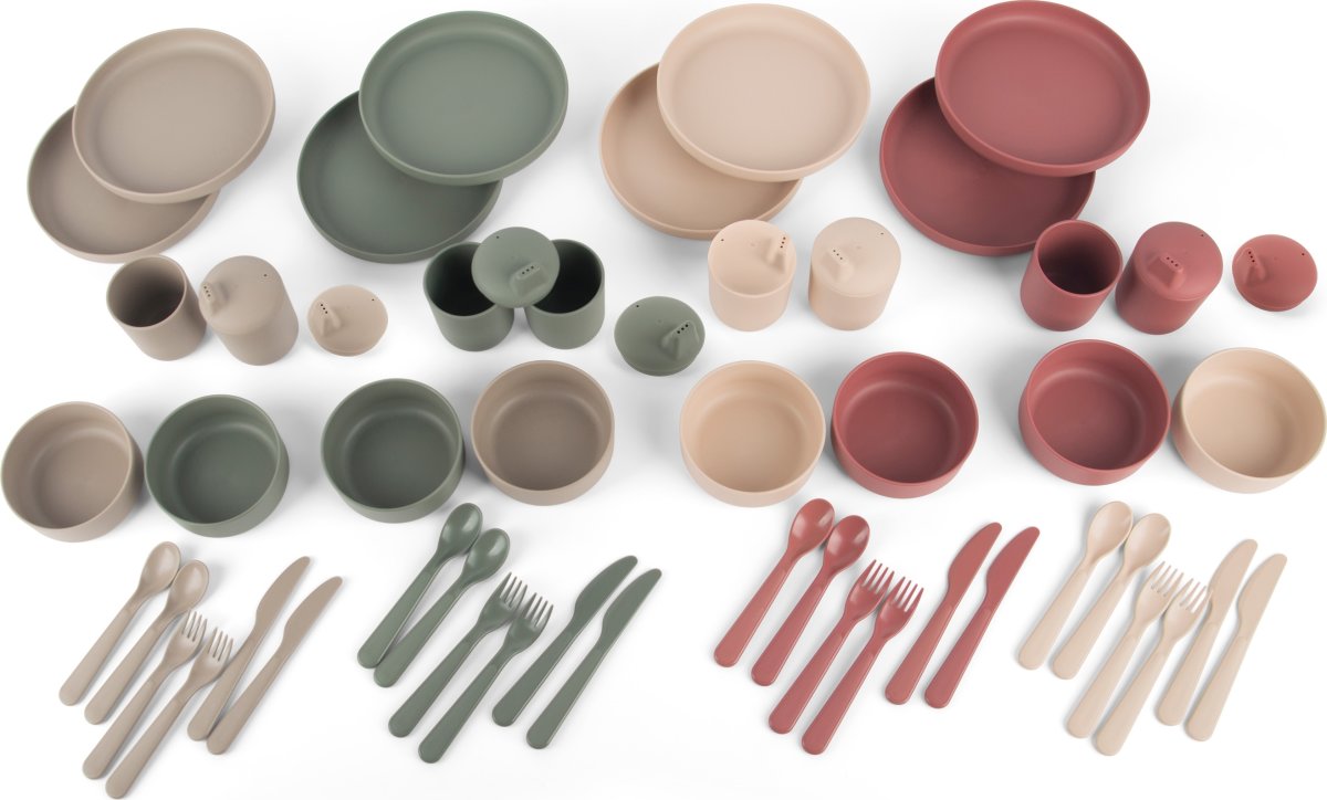 Dantoy Tiny BIO frukost- och lunchset, 48 delar
