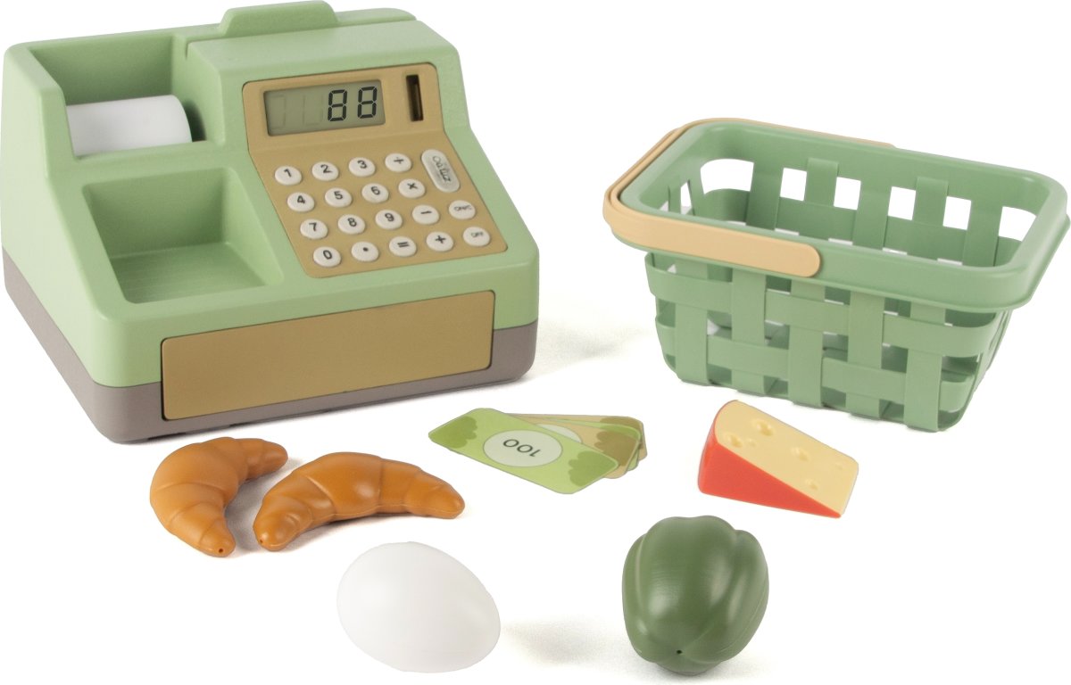 Dantoy Green Garden Kassaregisterset, 8 delar