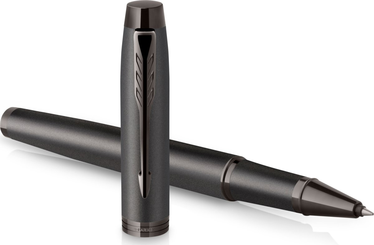 Parker IM Monochrome Titanium Rollerballpenna | F