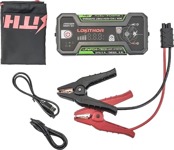 LOKITHOR Powerbank, 1350A, 12V