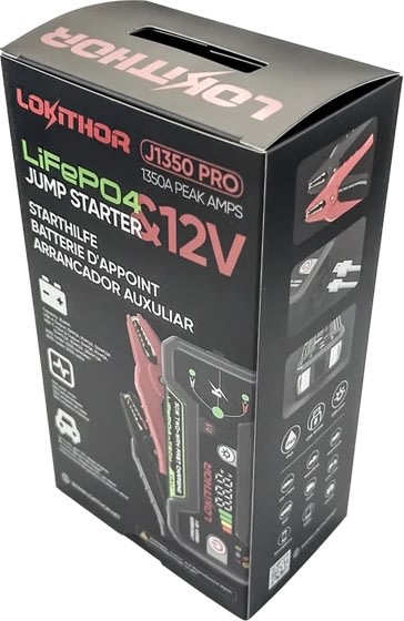 LOKITHOR Powerbank, 1350A, 12V