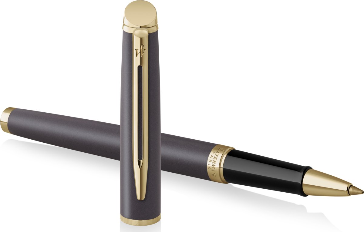 Waterman Hemisphere Lava Black Rollerball | F