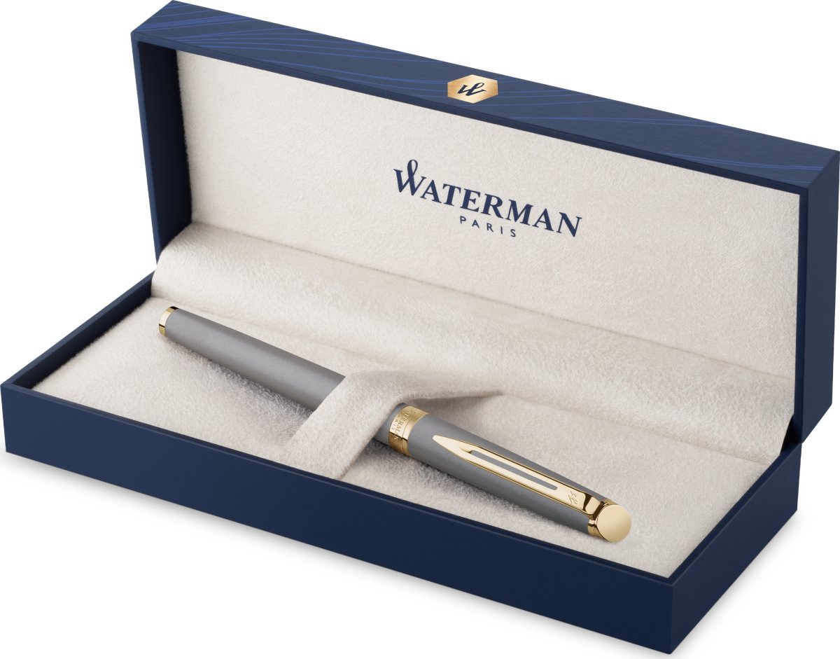 Waterman Hemisphere Stengrå reservoarpenna | F
