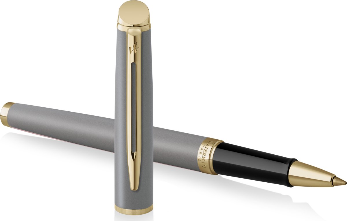 Waterman Hemisphere Stone Grey Rollerball | F