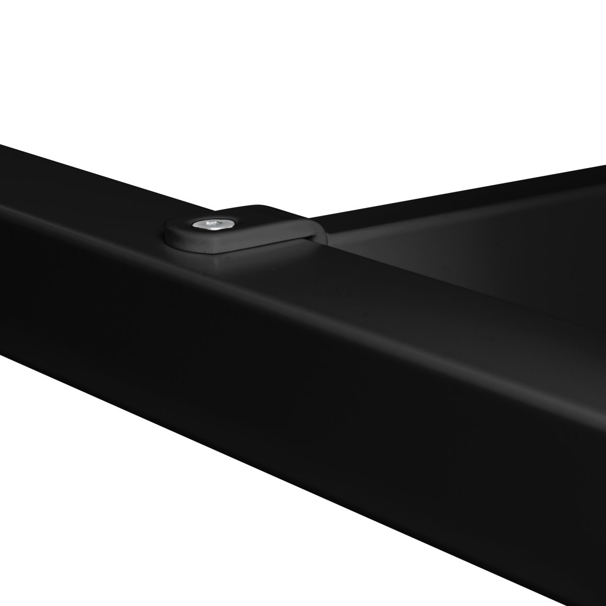 Talk Högbord, svart ram/ek-laminat, 180x70 cm