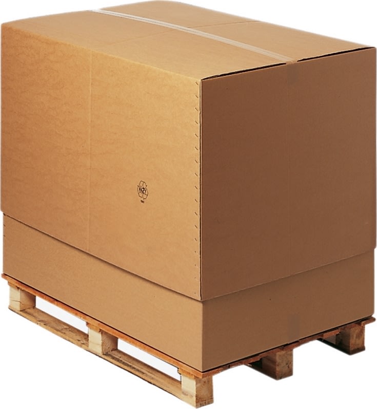 Pallcontainer | Teleskopisk | 1198x798x600 mm