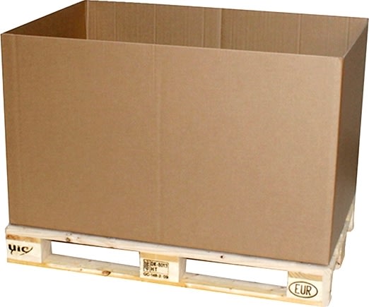 Pallcontainer | Botten med spår | 1180x780x700 mm