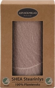 Blockljus, Shea-stearin, 6,7x10 cm, Lavendel
