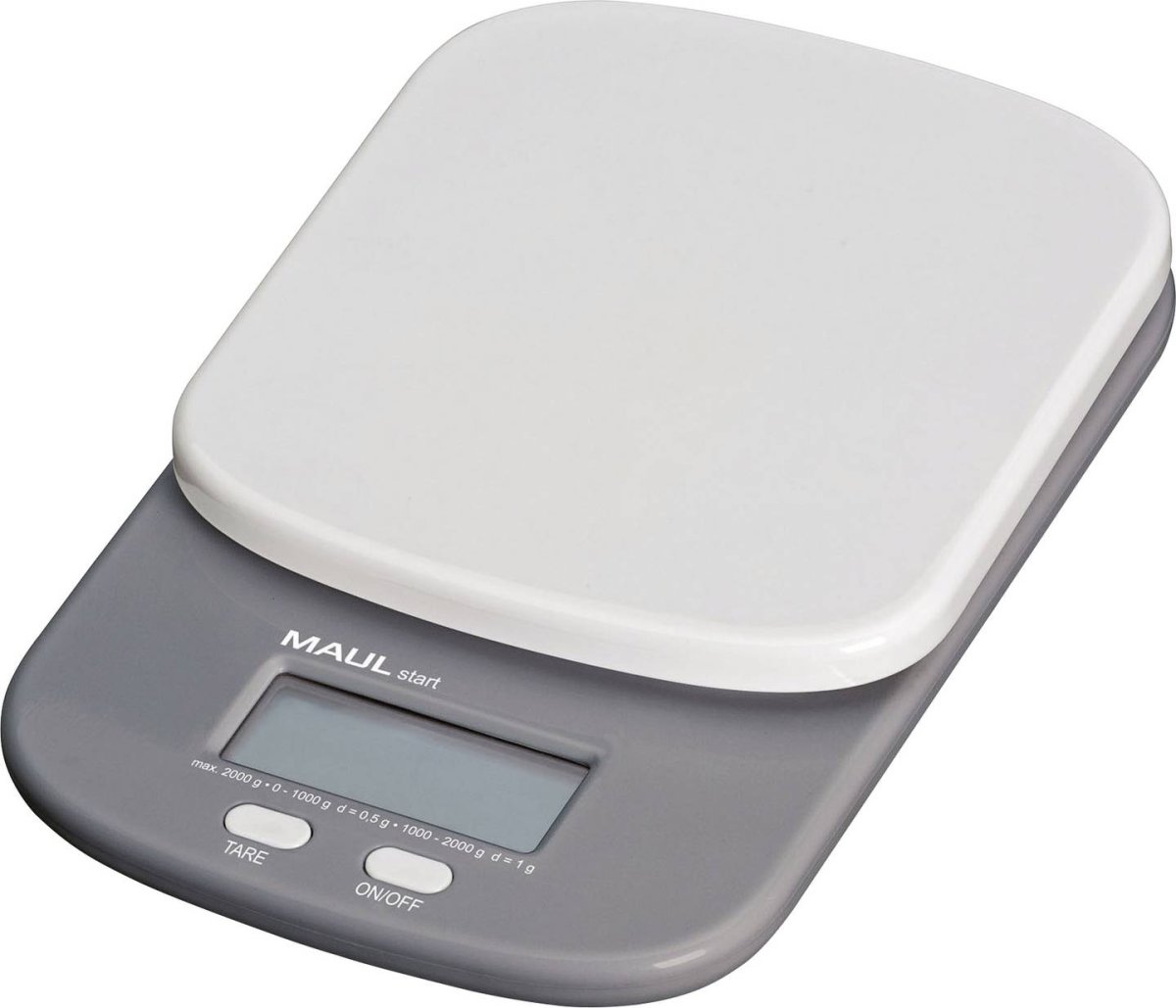 Maul 1623082 Brevvåg, 2kg, batteridriven, grå