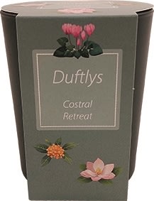 Doftljus i glas, 7,4x8,6 cm, Costral Retreat