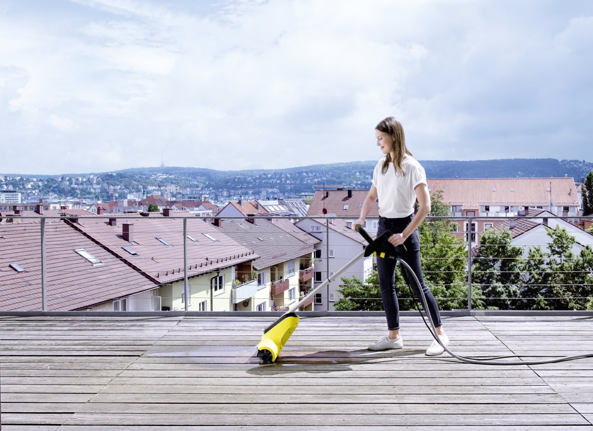 Kärcher PCL 4 Roller Brush 2-delad, trä