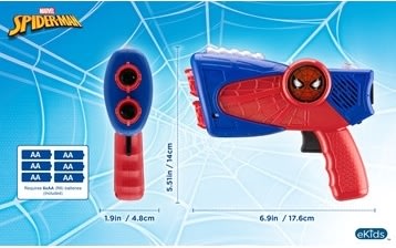 eKids Spiderman Laser Tag Blasters 2-spelar set