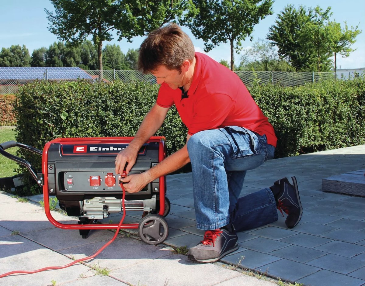 Einhell Generator med hjul 4-taktsmotor, 3100W