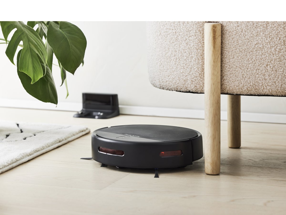 Nordic Sense robotdammsugare, 650 ml dammbehållare