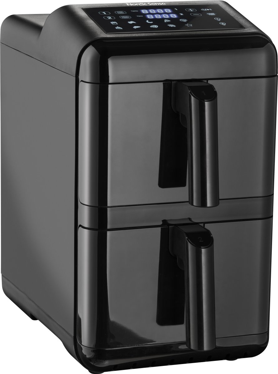 Nordic Sense Airfryer, 2 lådor, 11,6 liter 2900w