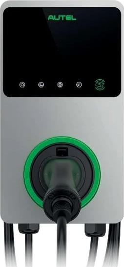 Autel MaxiCharger 22KW, 4G, 3F/32A, silvergrå