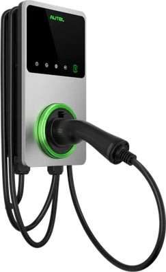 Autel MaxiCharger 22KW, 4G, 3F/32A, silvergrå