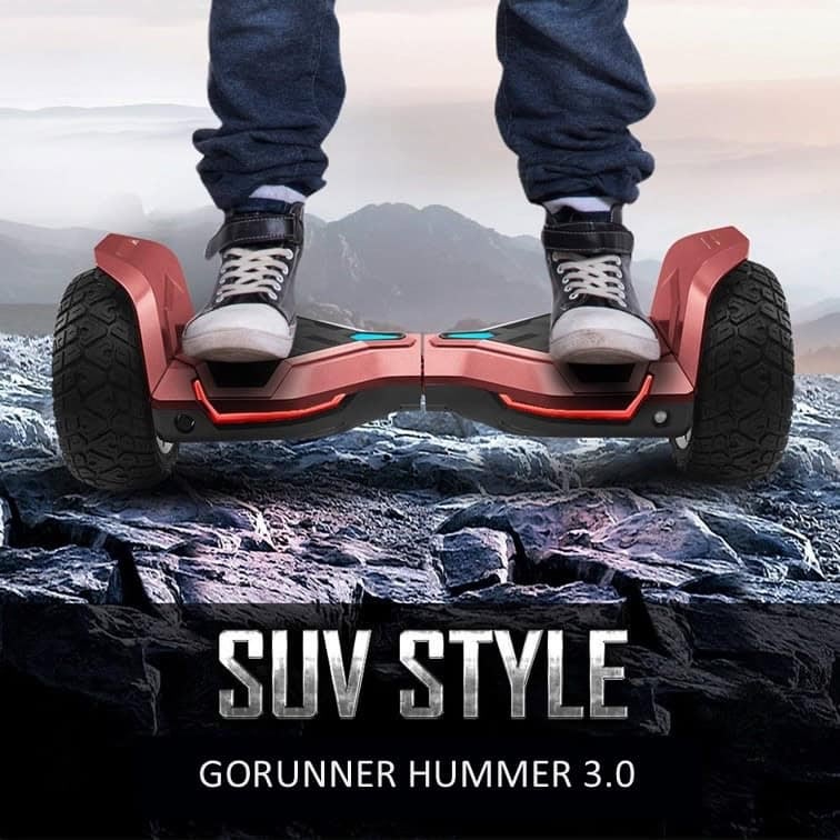 GoRunner Hummer 4.0 Urban Segboard, army grön