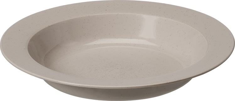 GastroMax djup tallrik, BIO, gråbrun, Ø22 cm