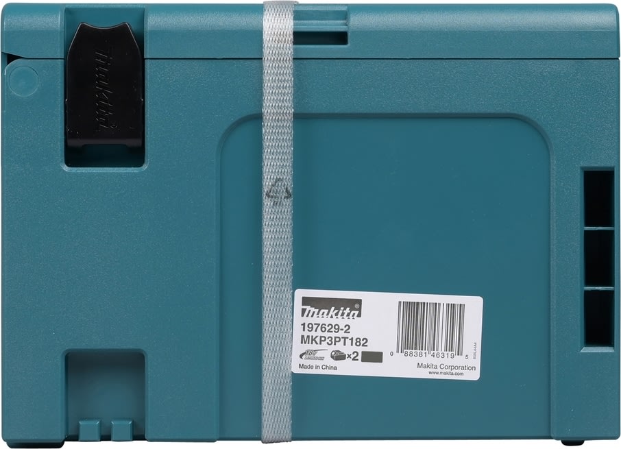Makita Batteripaket LXT, 5,0Ah, 2 x BL1850B+DC18RD