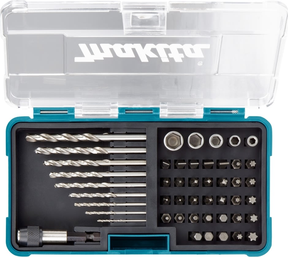 Makita Borr-/bitsats med 48 delar