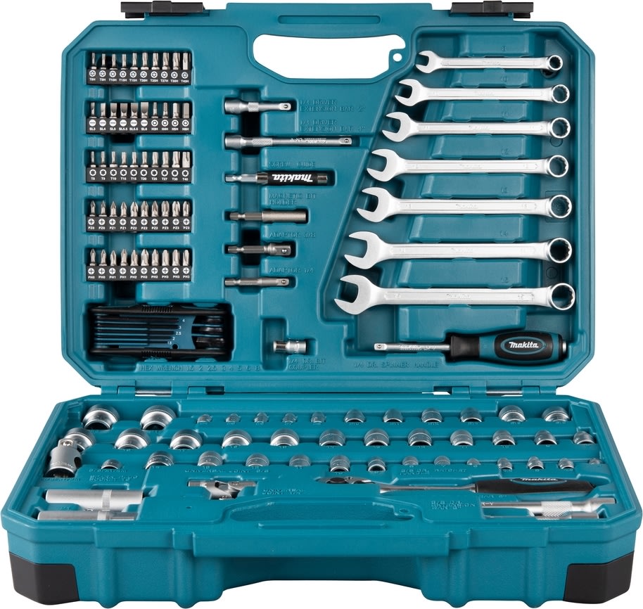 Makita hylsnyckelsats 120 delar