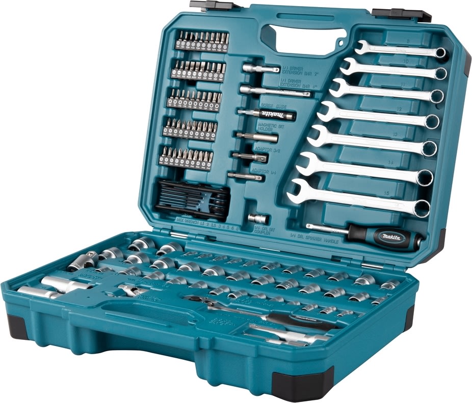 Makita hylsnyckelsats 120 delar