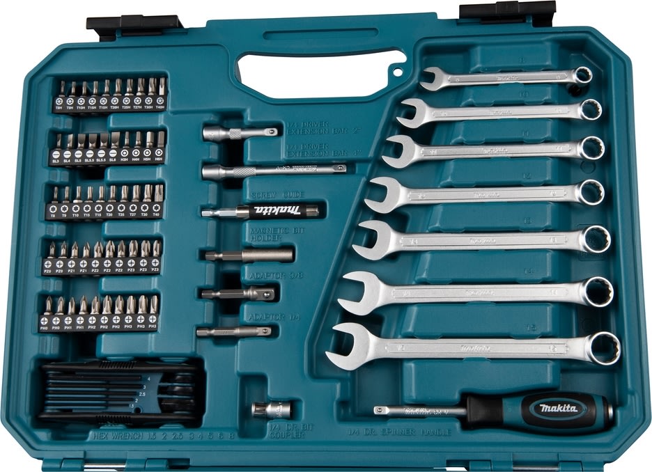 Makita hylsnyckelsats 120 delar