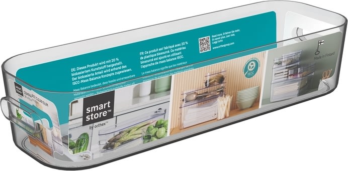 Compact Clear förvaringslåda Slim, 1,3 L