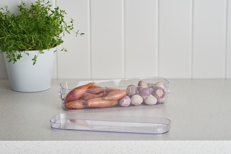 Compact Clear förvaringslåda Slim, 1,3 L