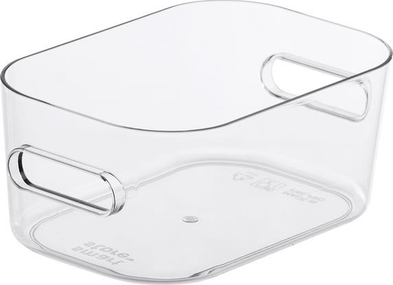 Compact Clear förvaringslåda XS, 0,6 L