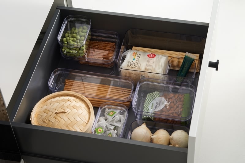 Compact Clear förvaringslåda XS, 0,6 L
