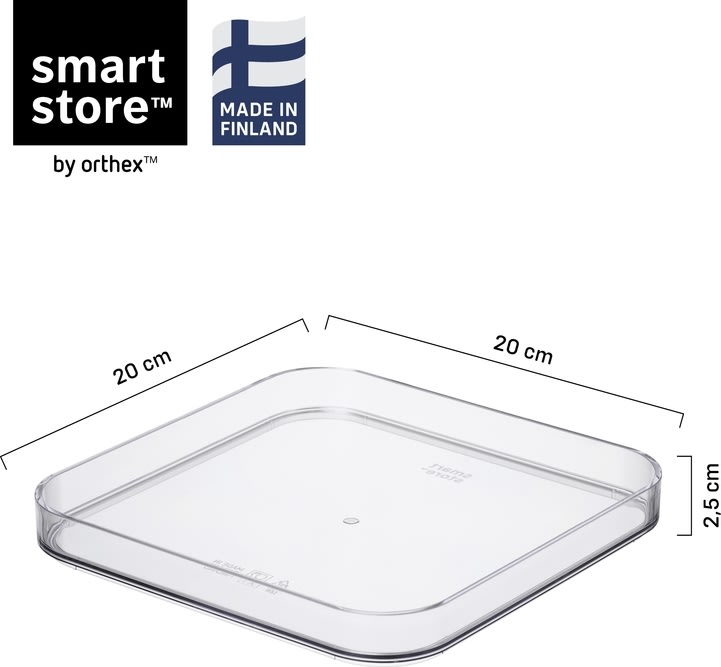 Compact Clear Square M+L lock