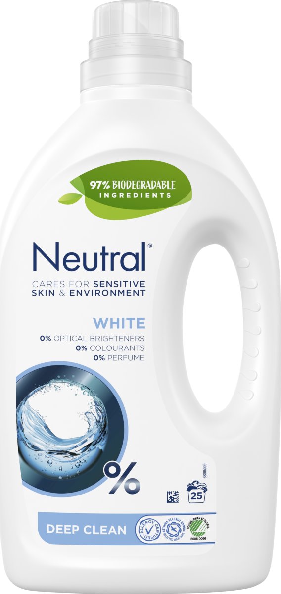 Neutralt flytande tvättmedel | White | 1 l