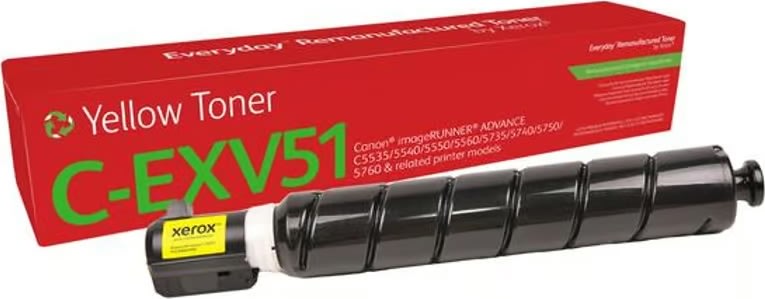 Xerox 0484C002 Everyday lasertoner, gul