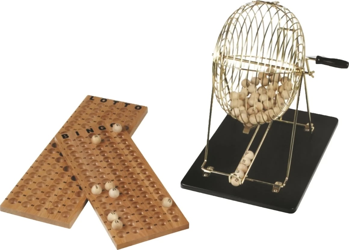 Bingo Trumma ø30 cm inkl. 90 nummer