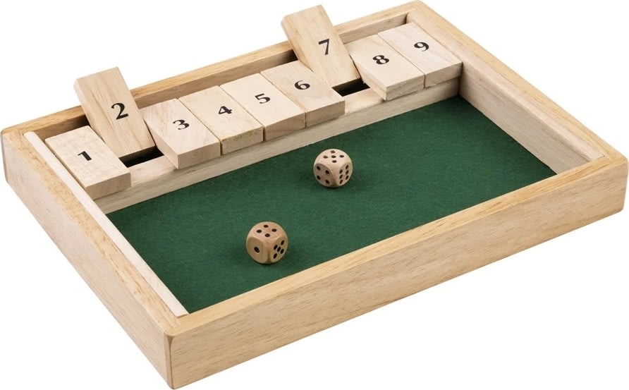 Shut the box 1 spelare inkl. 2 tärningar