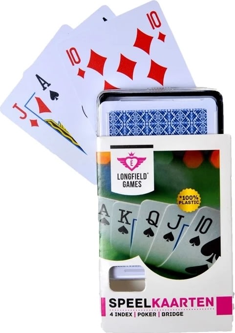 Spelkort 1 set, 100% plast