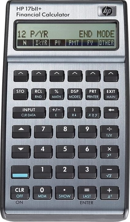HP 17BII+ Finans miniräknare