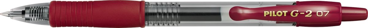 Pilot G-2 Rollerball | M | Mörkröd