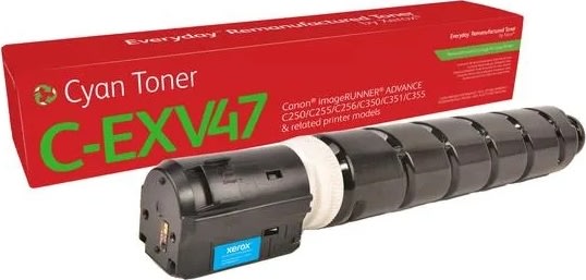 Xerox C-EXV47 Everyday lasertoner, cyan