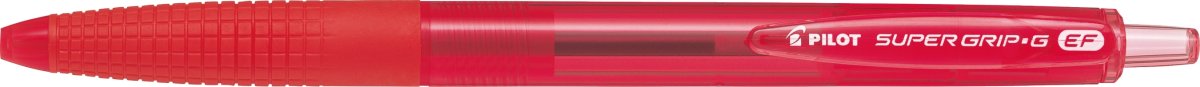 Pilot Super Grip G Kulspetspenna | EF | Röd
