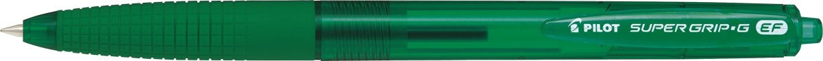 Pilot Super Grip G Kulspetspenna | EF | Grön