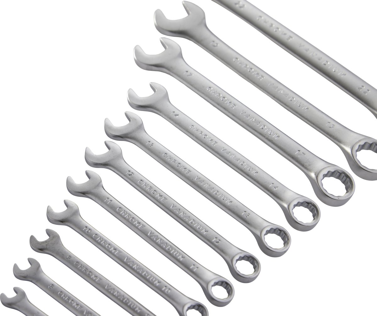 Probuilder ringgaffelnyckelsats, 12 delar