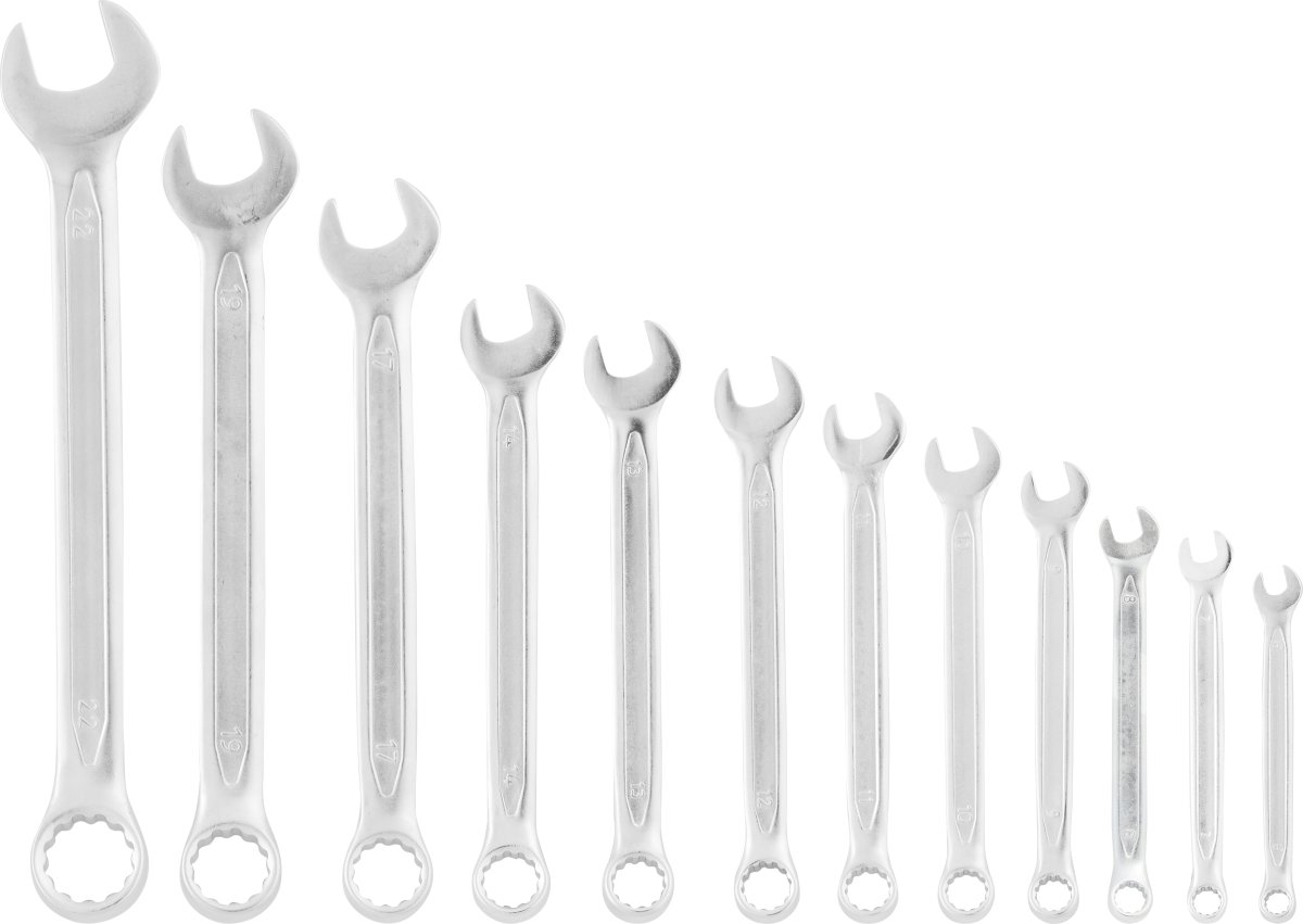 Probuilder ringgaffelnyckelsats, 12 delar