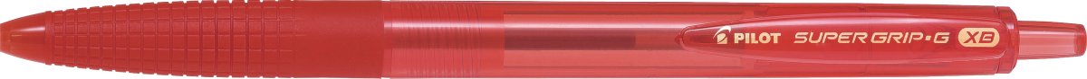 Pilot Super Grip G kulspetspenna | XB | Röd