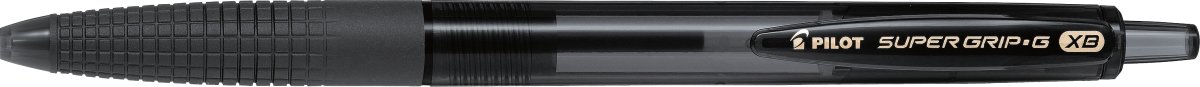Pilot Super Grip G kulspetspenna | XB | Svart
