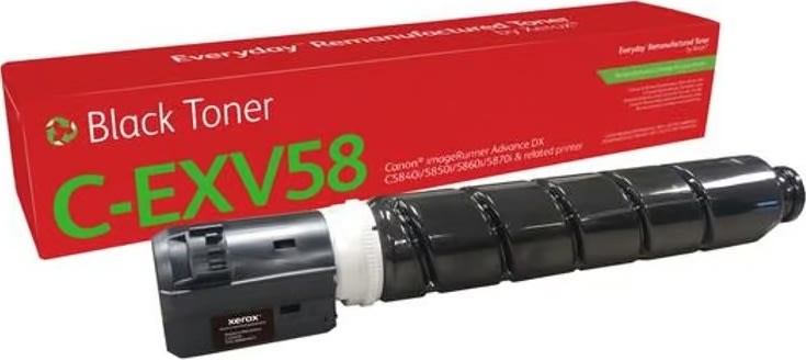 Xerox C-EXV58 Everyday lasertoner, svart