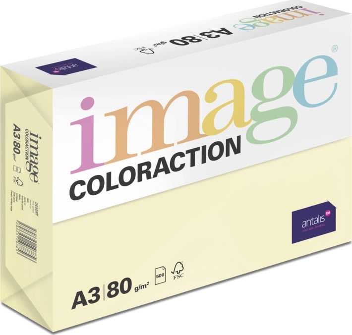 Image Coloraction A3 80 g | 500 ark | Majsgul